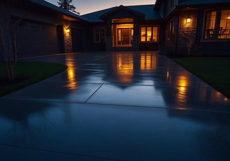 Driveway Clean & Seal flooring finish